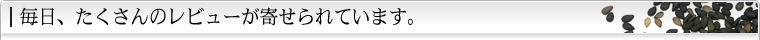 たくさんのレビューが寄せられています。