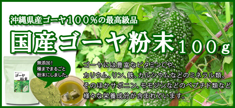 国産ゴーヤ青汁粉末１００ｇ