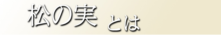 松の実とは