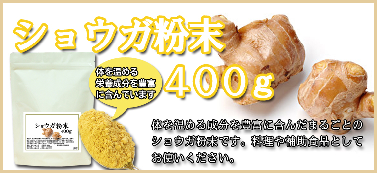 ショウガ粉末４００ｇ