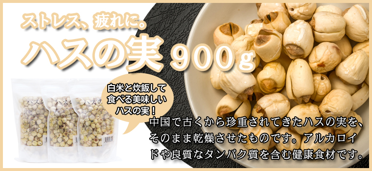 ハスの実900ｇ