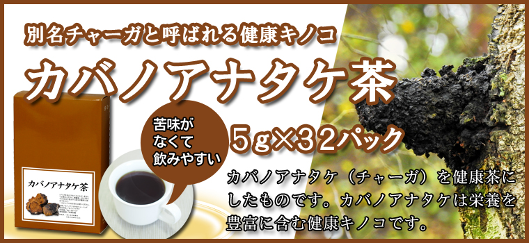 カバノアナタケ茶５ｇ×３２パック