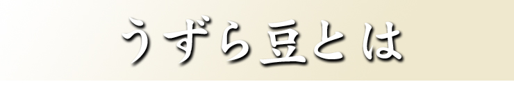 うずら豆とは