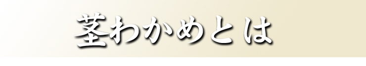 茎わかめとは