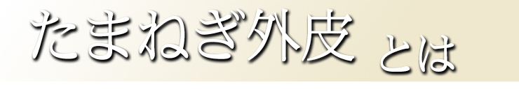 たまねぎの外皮とは