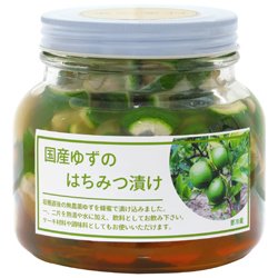 国産ゆずの蜂蜜漬け６８０ｇ