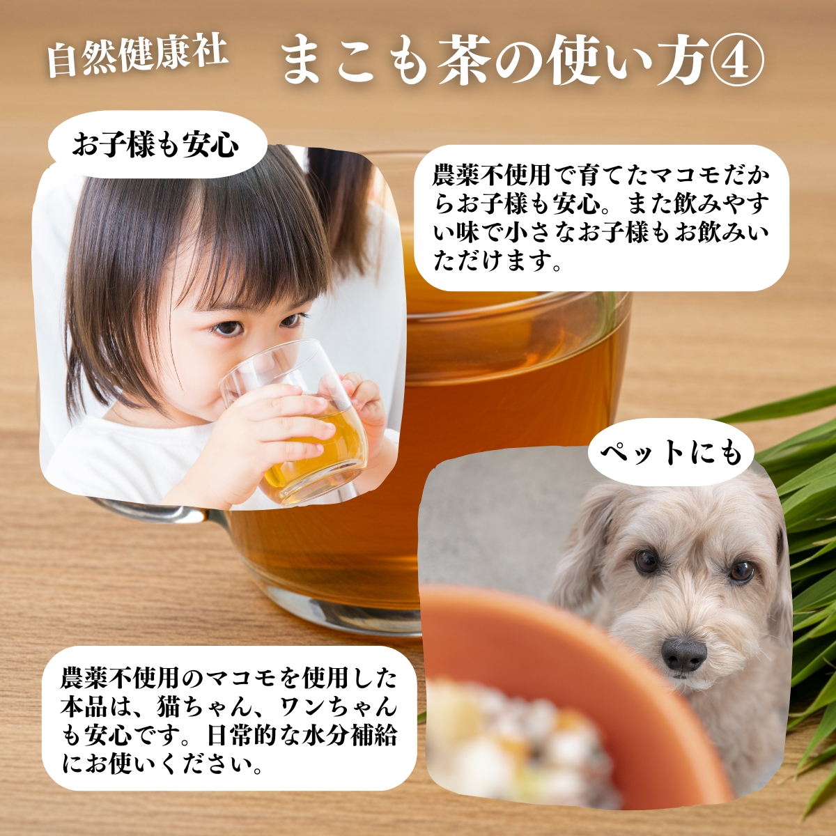 自然健康社 まこも茶30パック
